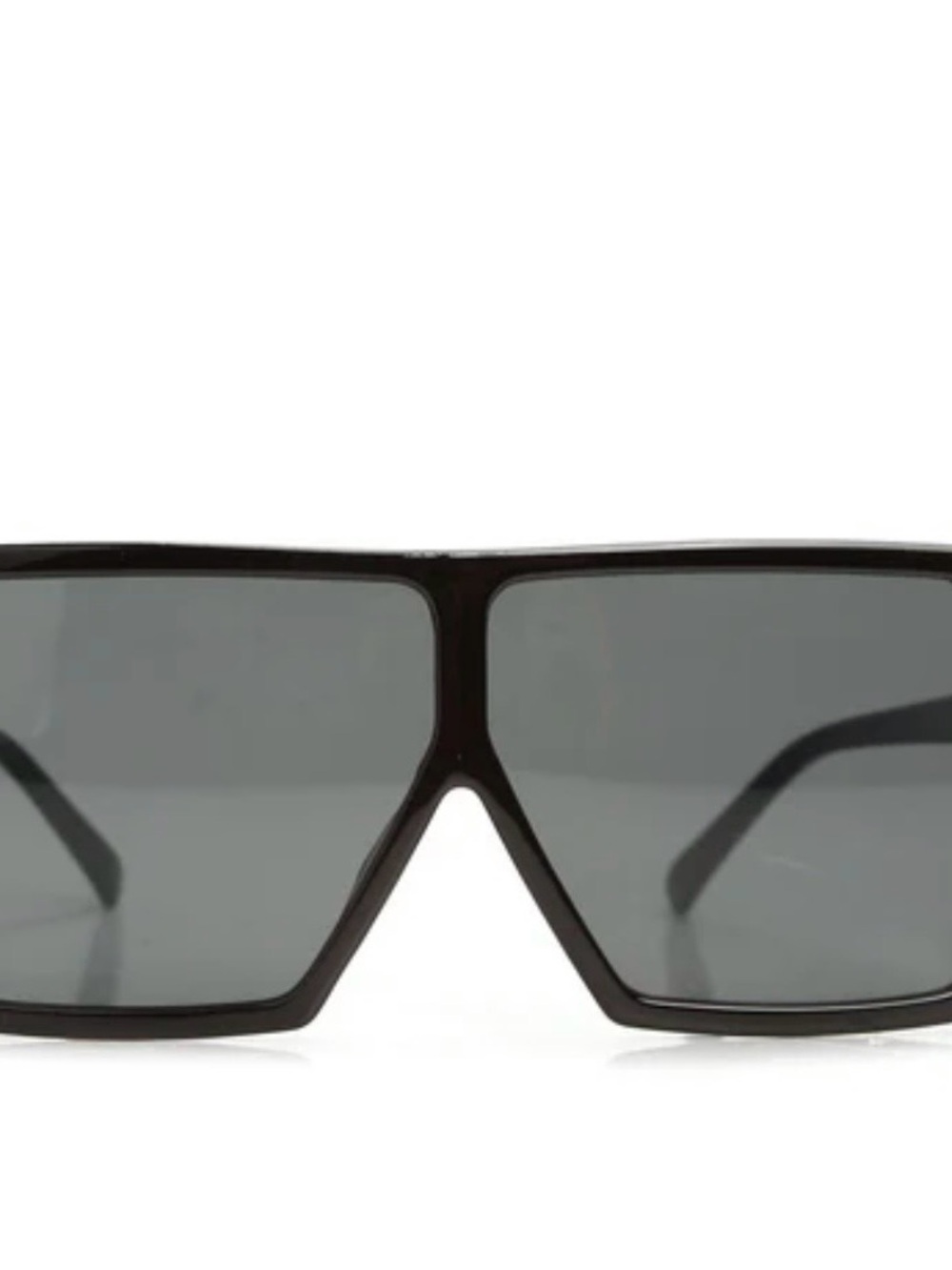 Black Oversized Square Sunglasses - Women Accessories - Picture 4 of 4